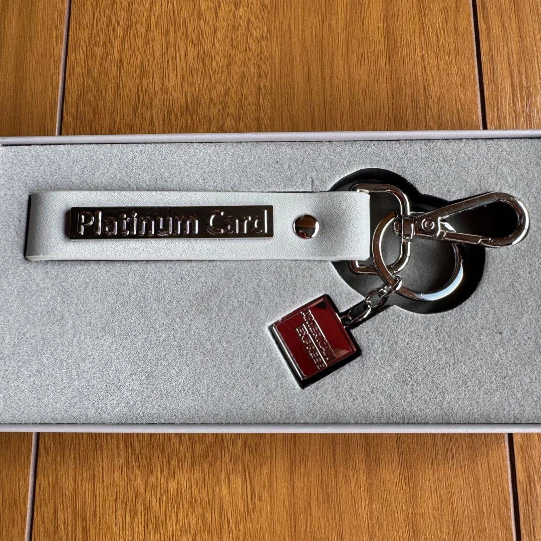 アメックス Amex プラチナ キーホルダー ノベルティ 非売品 - メルカリ