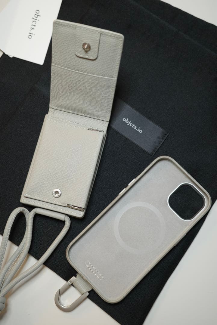 あんこ様専用 objects. ホワイト iPhoneケース ストラップ付き