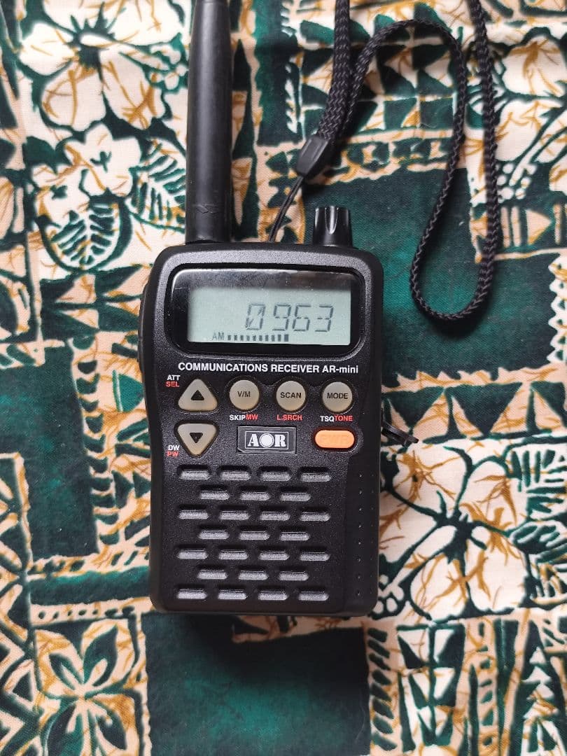 AOR AR-mini 広帯域受信機 ハムフェア2019】写真追加＜VHF/UHF帯エアーバンドの“4波同時受信”が