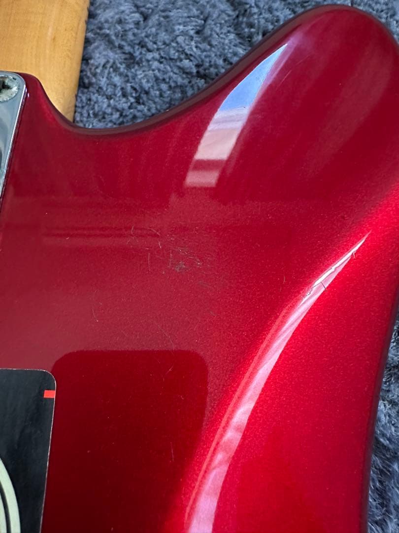 カ*s様 fender japan jaguar candy apple red - メルカリ
