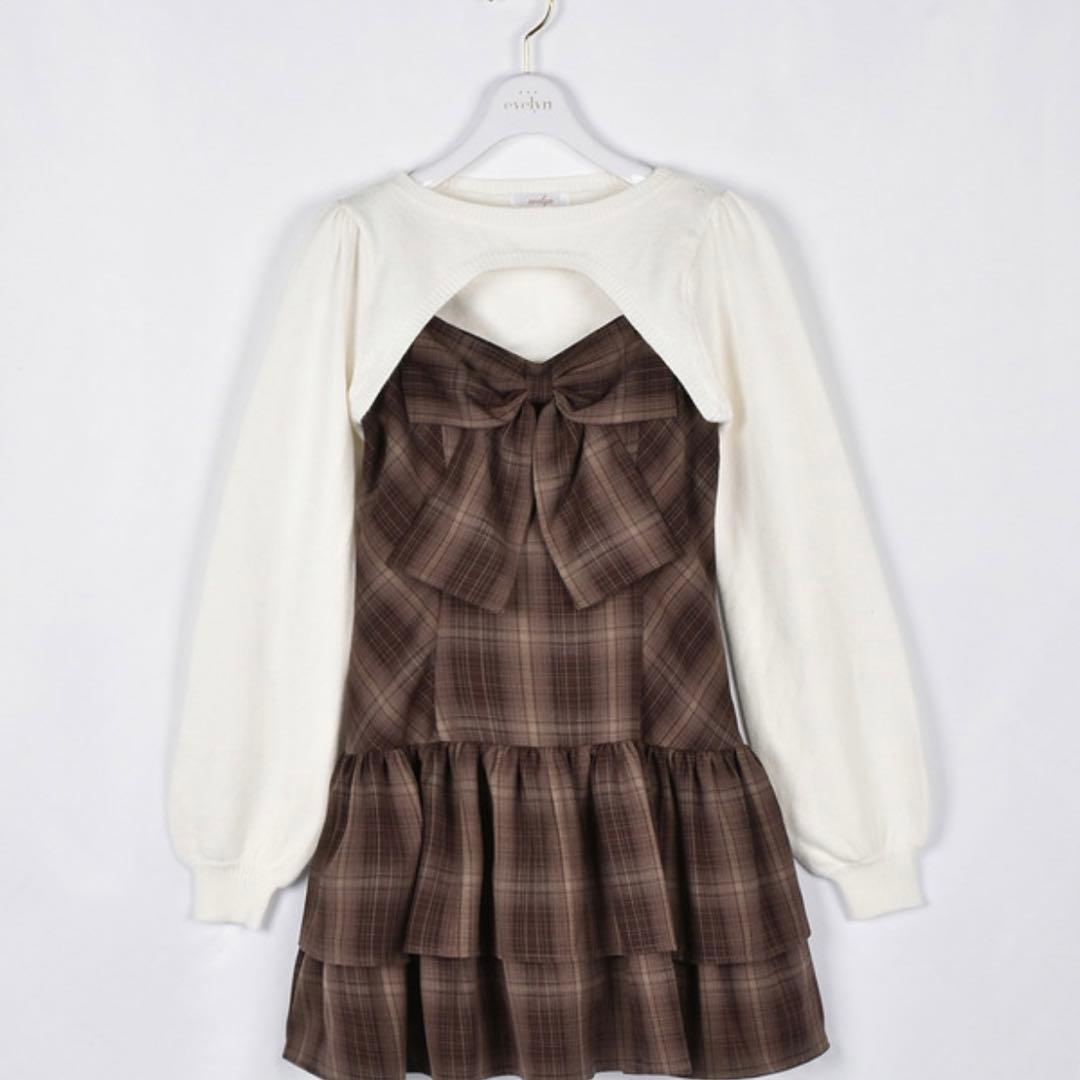 リボンボレロワンピース　evelyn zz-EVE-374_11-1.jpg?1763084749