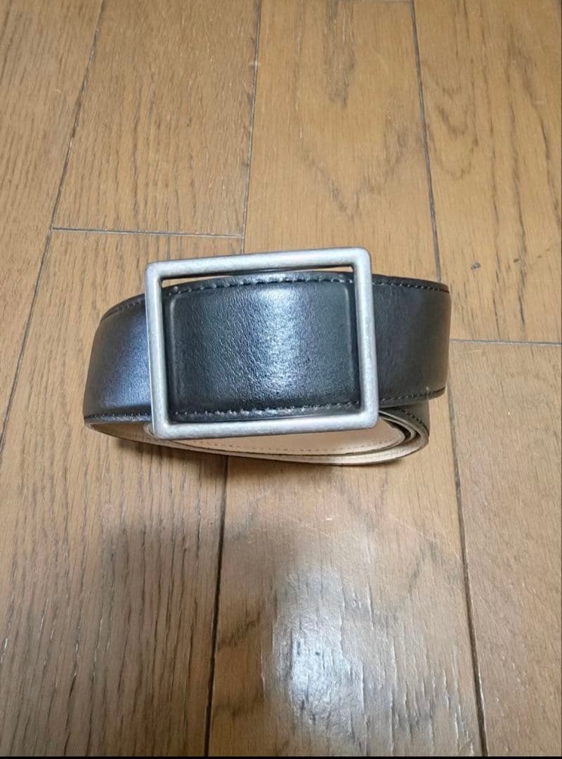 Graphpaper　Holeless Leather Classic Belt Graphpaper (グラフペーパー) Graphpaper Holeless Leather Classic