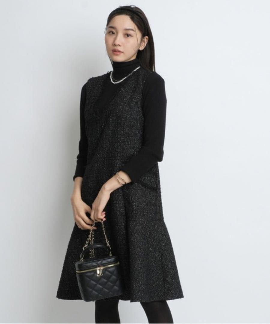 ジャスグリッティー ツイードジャンスカ