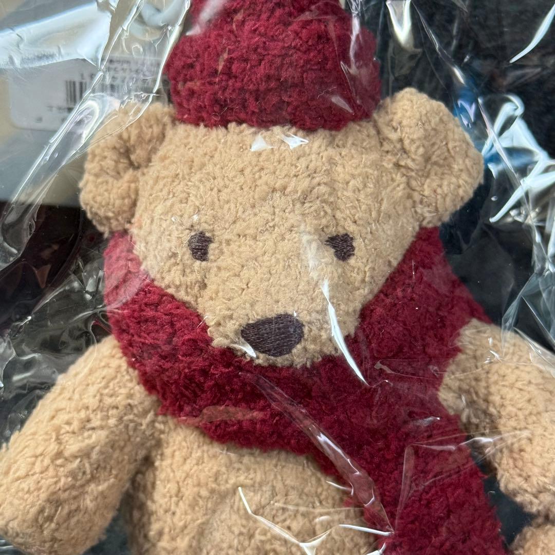 ジェラートピケ クリスマスマーケット ベア チャーム 赤色 完売品 3点