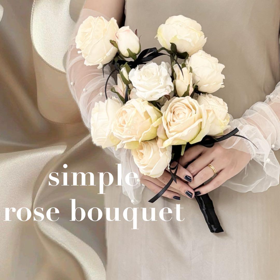 アーティフィシャルフラワー ウェディングブーケ＆ブートニア 結婚式