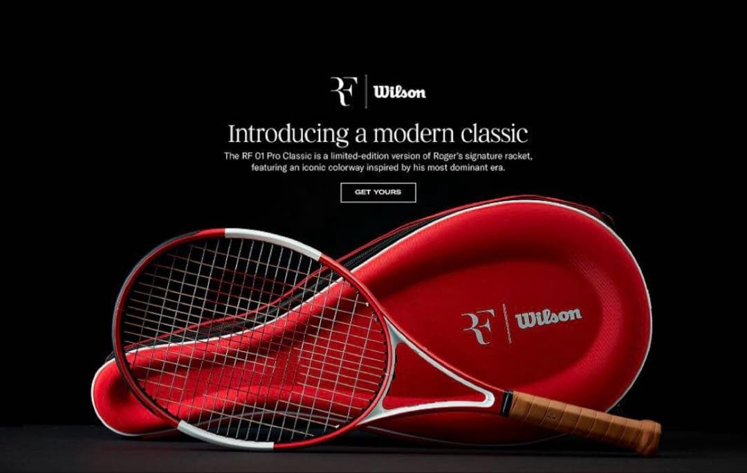 チ*ー様 Wilson RF Pro Classic テニスラケット G2 - メルカリ