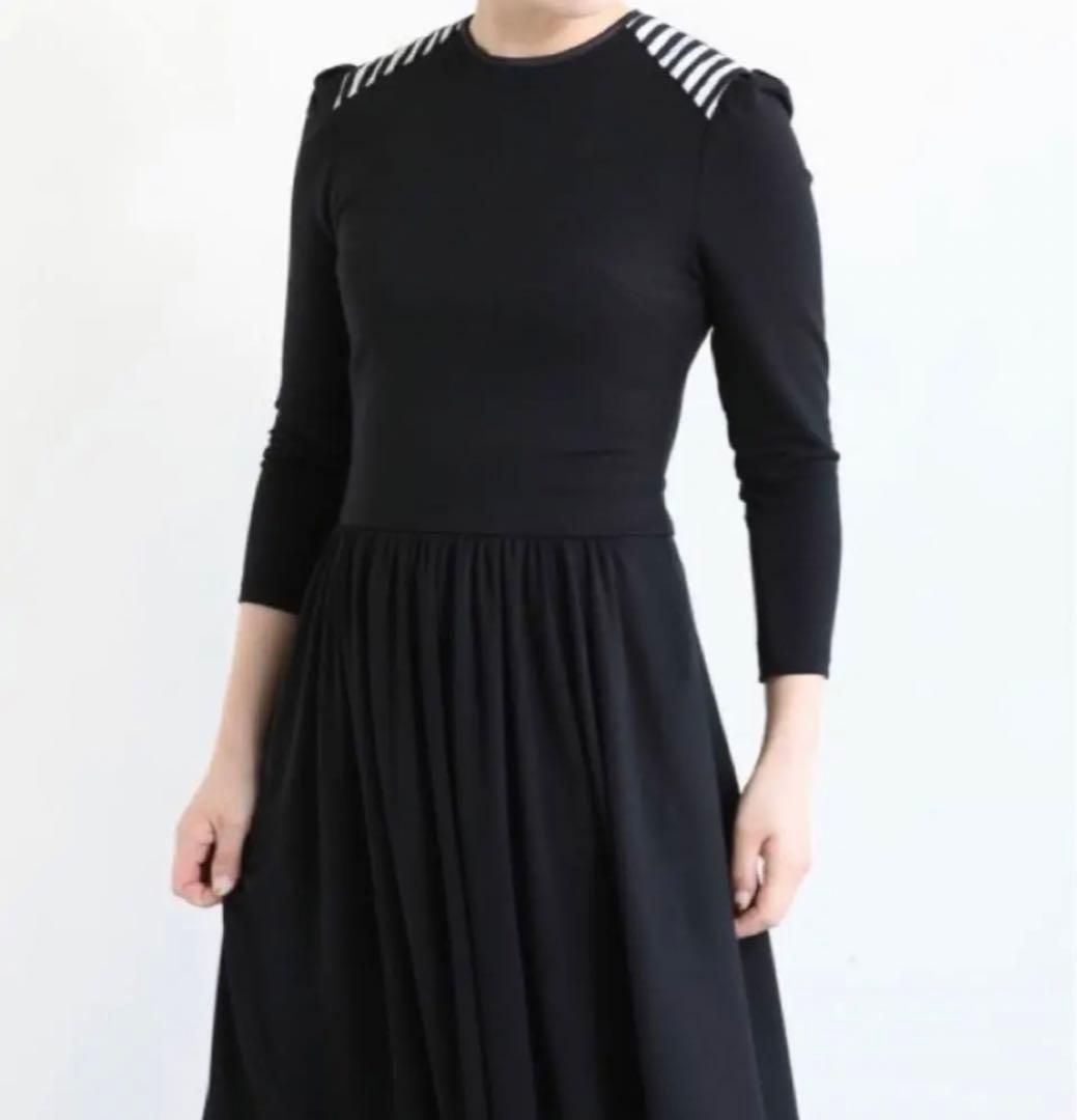 BORDERS at BALCONY DRAPED MAXI DRESS