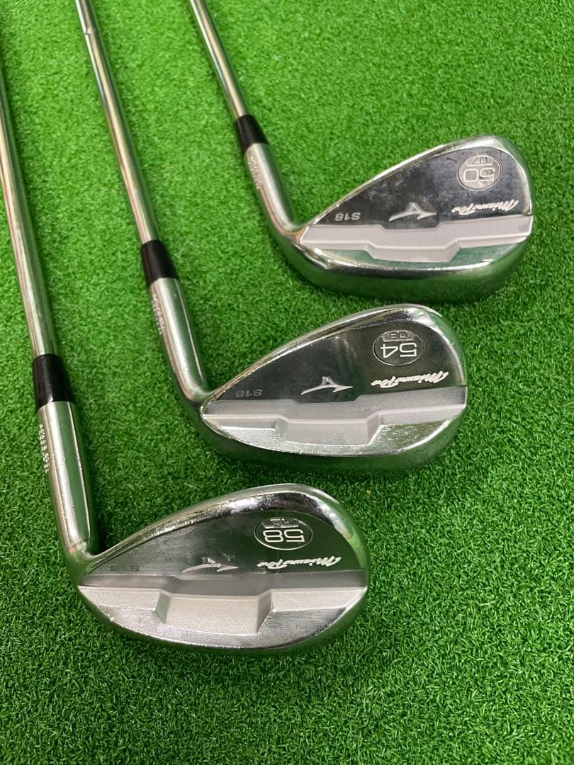 Mizuno ミズノプロS18ウェッジ 50° 54° 58° 3本セット ミズノ ミズノプロ S18 ウェッジの試打レビュー 口コミ・評価 ギア
