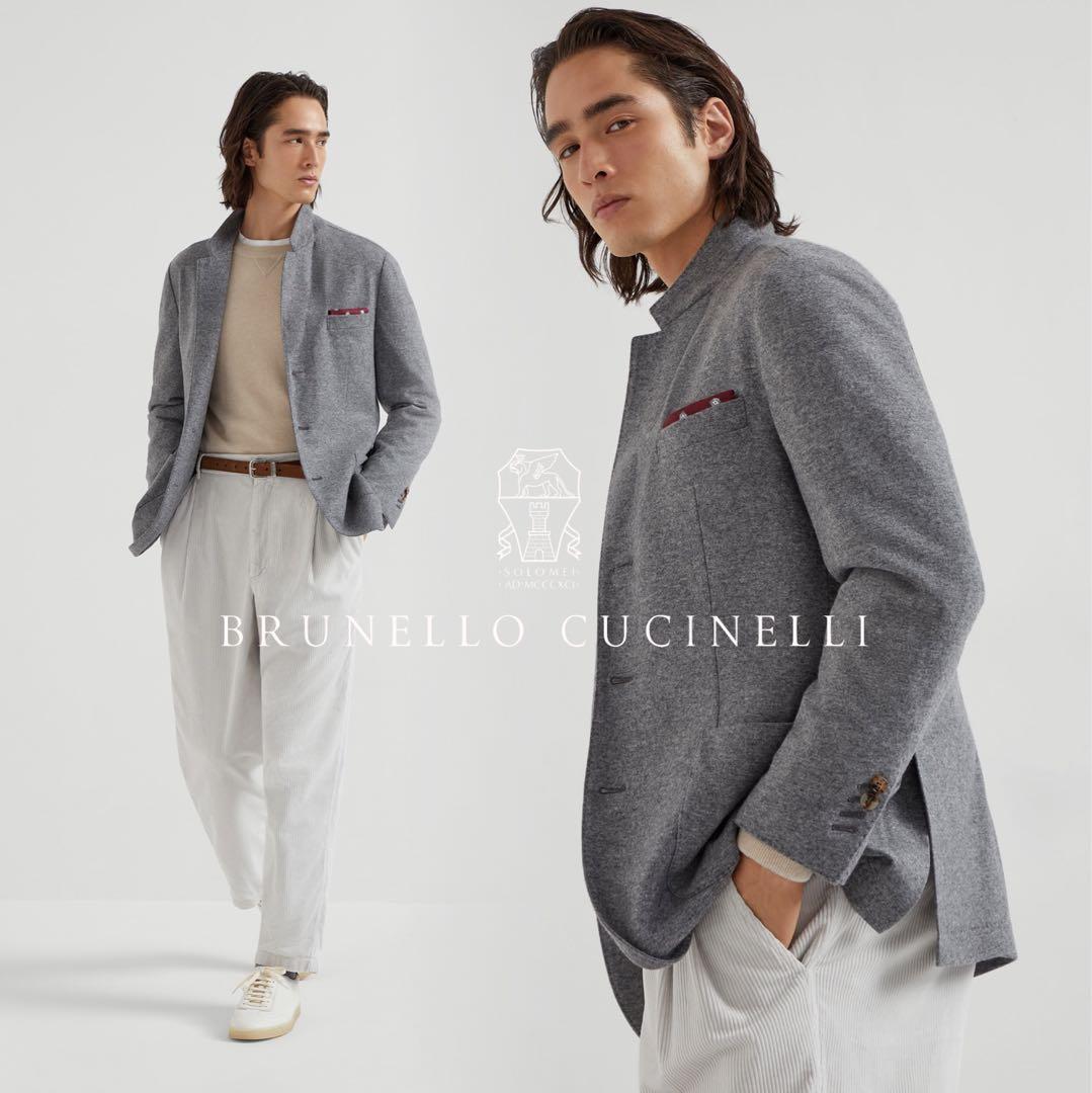 R05★美品★極上カシミヤ100% ジャージージャケット ブルネロクチネリ Yahoo!オークション - ブルネロクチネリ カシミヤ ジャージージャケッ