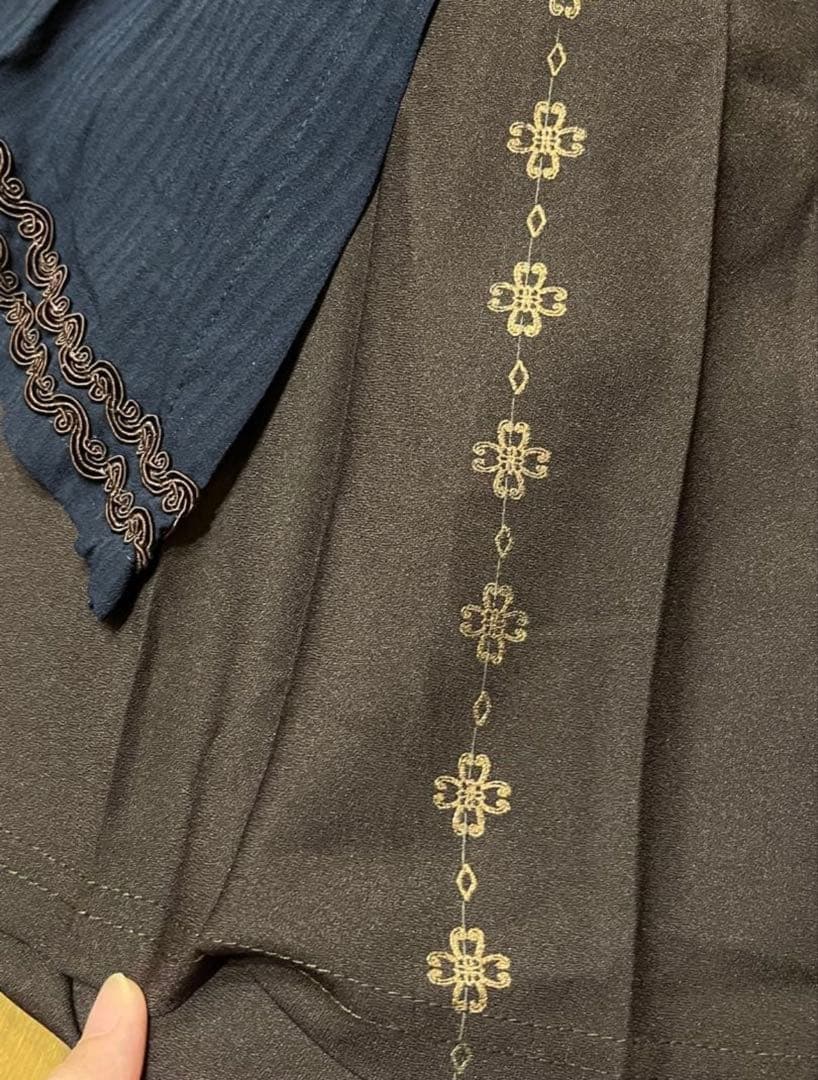 オッズオン 和風 和柄使いベストワンピース - メルカリ