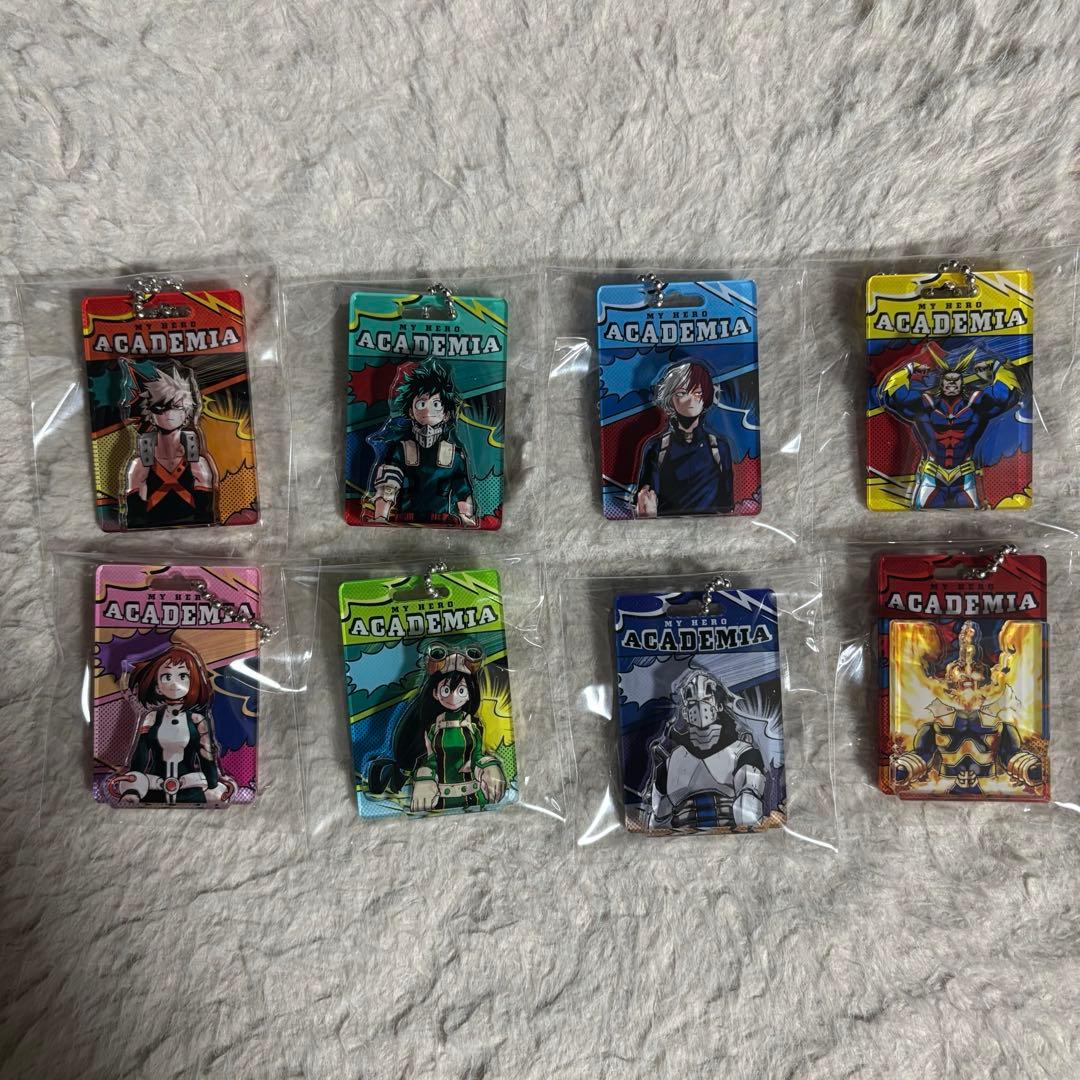 ヒロアカ パッケージ風キーチェーンコレクション コンプセット - メルカリ