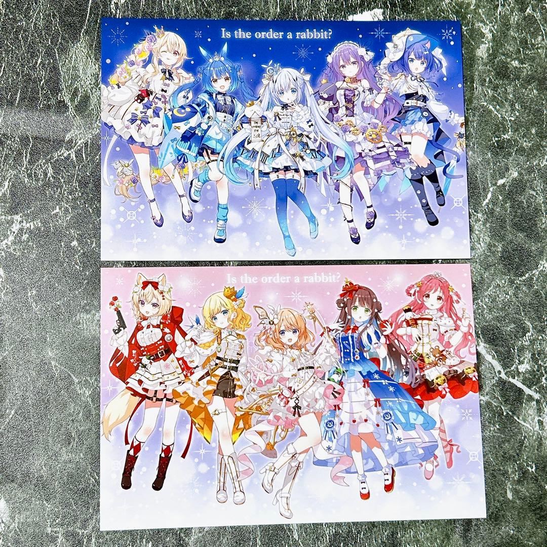ご注文はうさぎですか？ atre アトレ 特典 ポストカード 全2種 - メルカリ