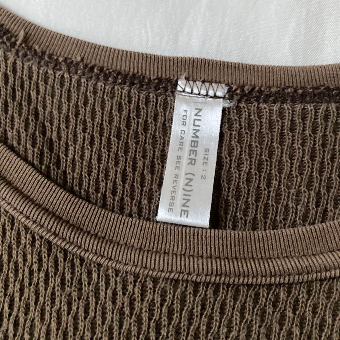 ナンバーナイン 初期 サーマル ロンT アーカイブ 宮下期 00s - メルカリ