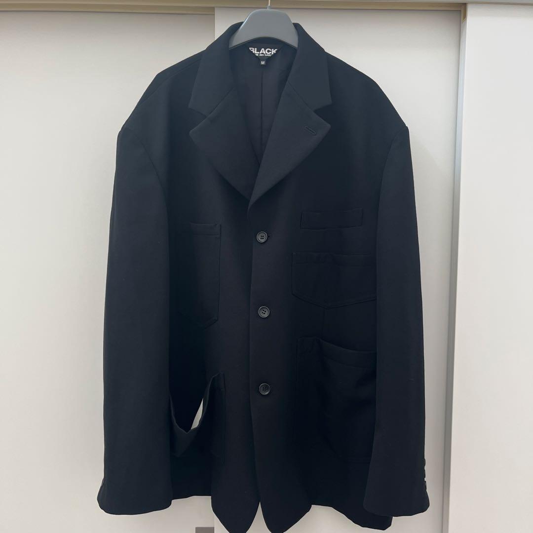 ブラックコムデギャルソン オーバーサイズ ジャケット - メルカリ