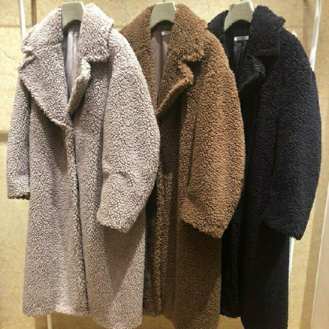 SNIDEL テディベアコート最終値下げ - メルカリ