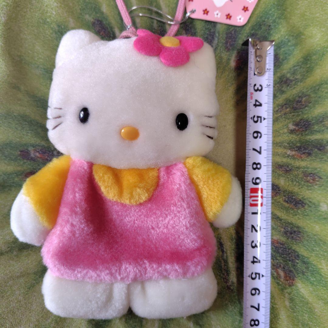 レア 希少 平成レトロ 1999年 キティ ぬいぐるみ小物入れ 日本限定