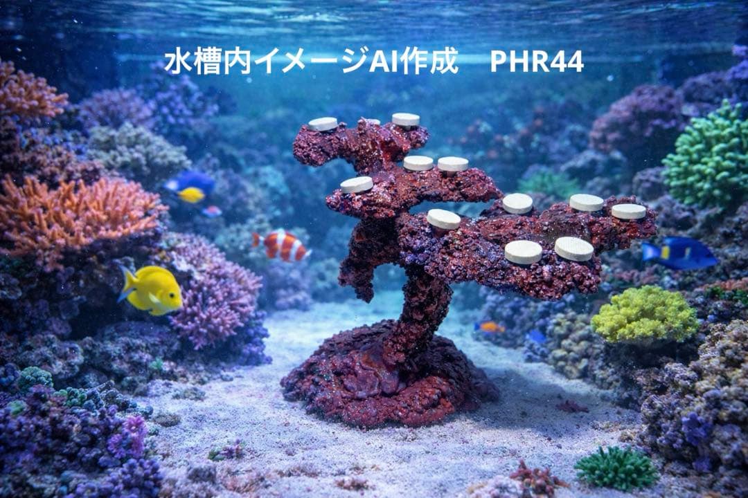 送料無料】人工ライブロック PHR44／11穴加工 アク抜き済み安心塗料