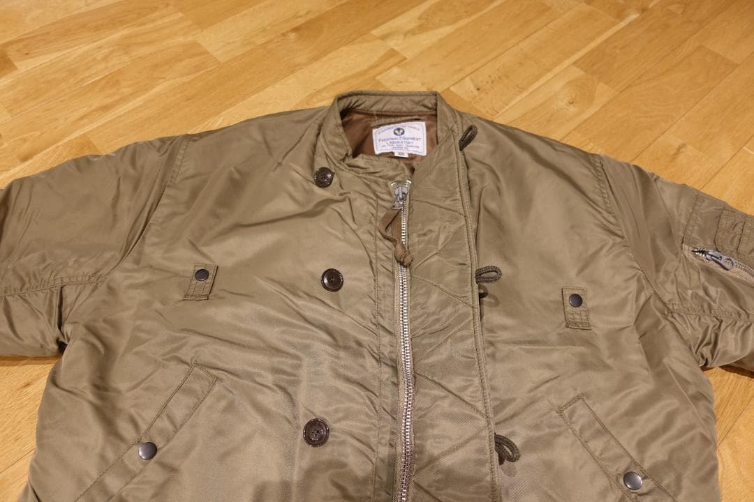 WAIPER 米軍 USAF N-2 フライトジャケット WP75 42 OD - メルカリ