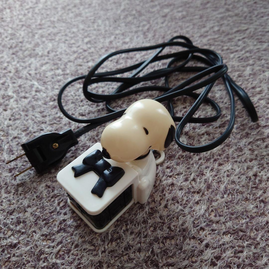 ☆SNOOPY スヌーピー コンセント 延長コード 3口電源タップ☆ - メルカリ