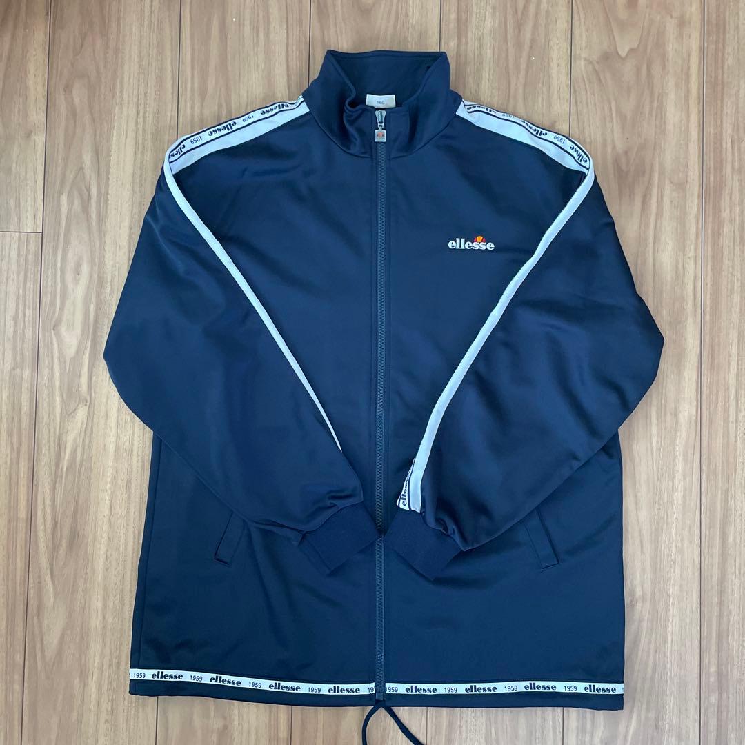 ellesse エレッセ ジャージセット 160 ネイビー セットアップ - メルカリ