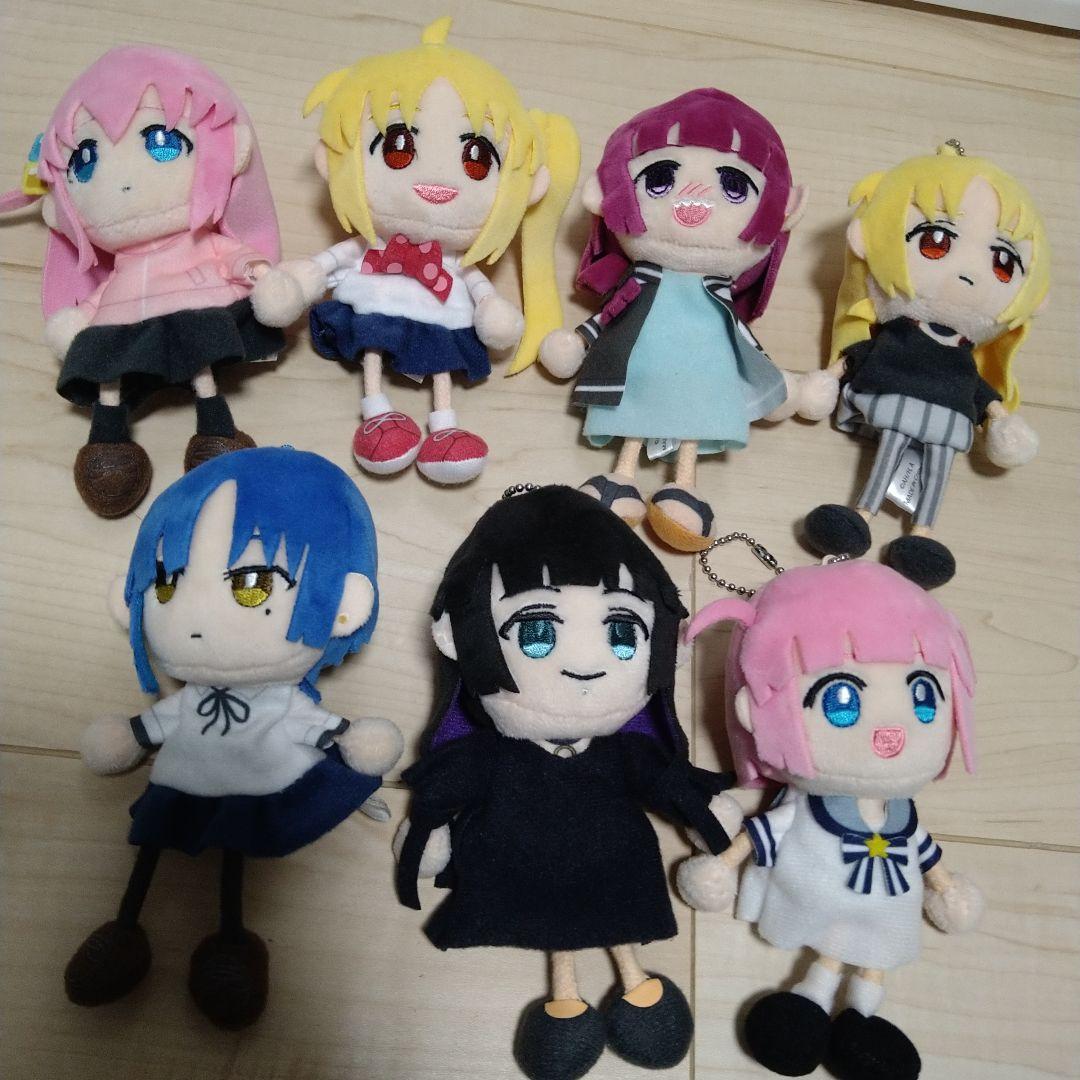 ぼっちざろっく　パペットチャーム　セット　ぬいぐるみ 再販】結束バンド ぱぺっとちゃーむ（全4種）