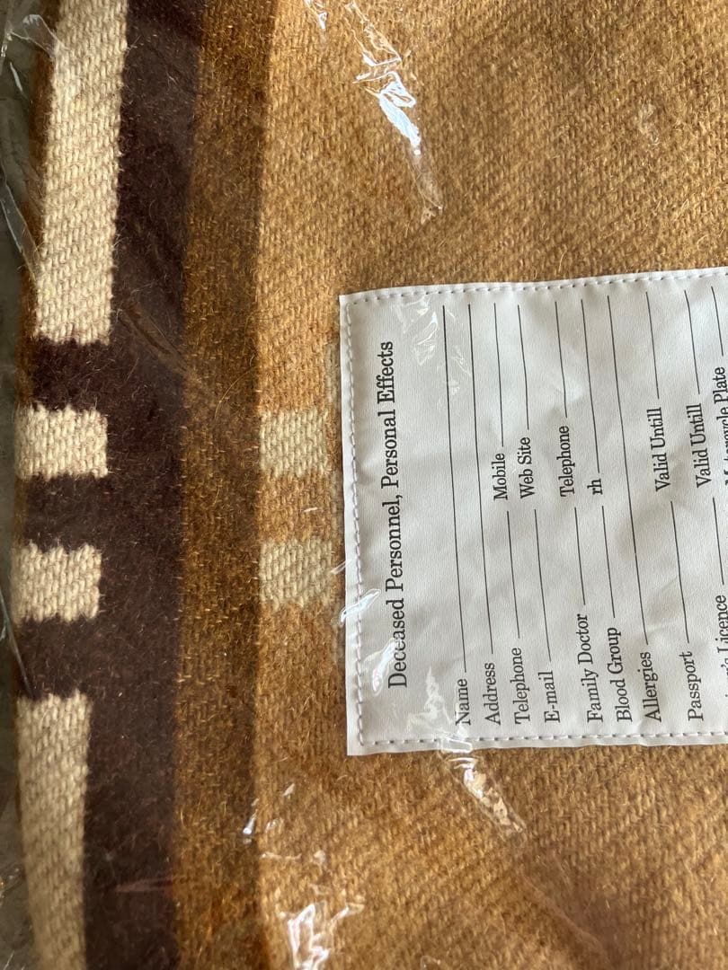 ソロイスト soloist 新品 限定 ブランケット 巾着 ポーチ