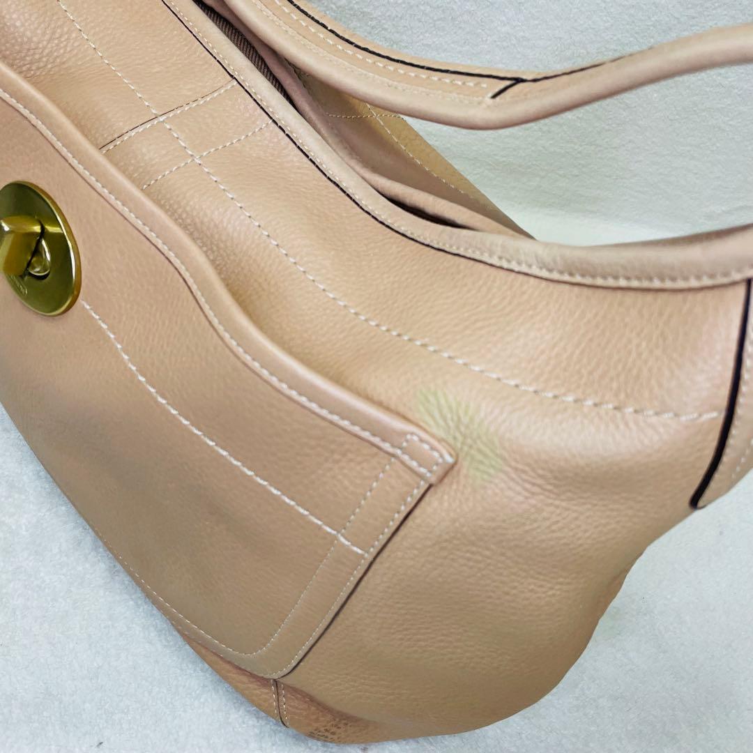 COACH コーチ ワンショルダーバッグ ホーボー ターンロック エルゴ Y2K