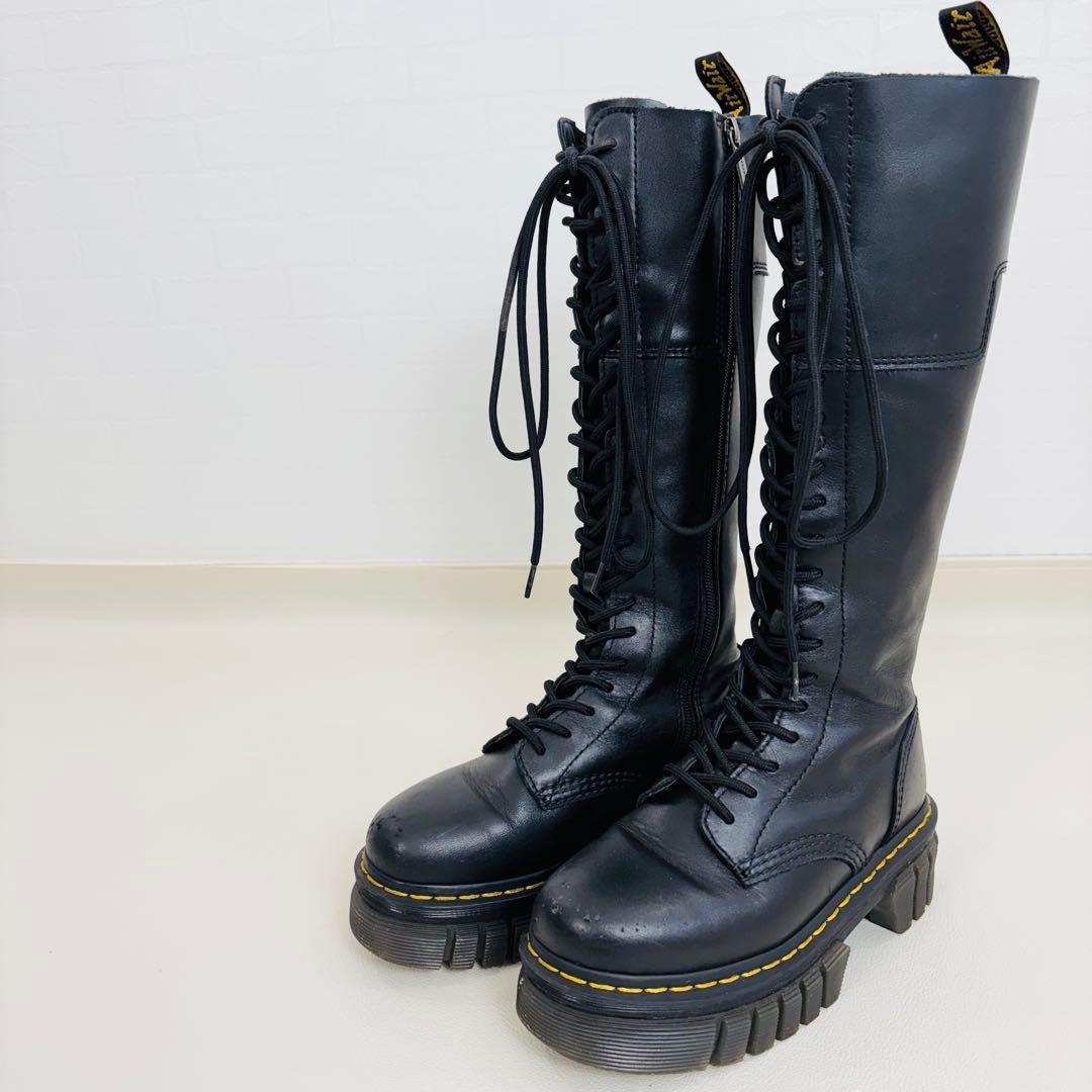 2735 ドクターマーチン AUDRICK ロングブーツ 20ホール 厚底ブーツ