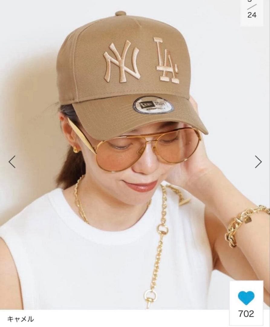 NEW ERA/ニューエラ】9FORTY DOUBLE LOGO キャップ