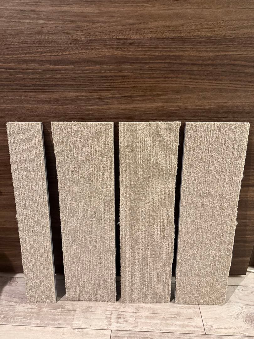 MUTE 防音専科 防音マット ベージュ 新品5枚 中古2枚 その他切れ端