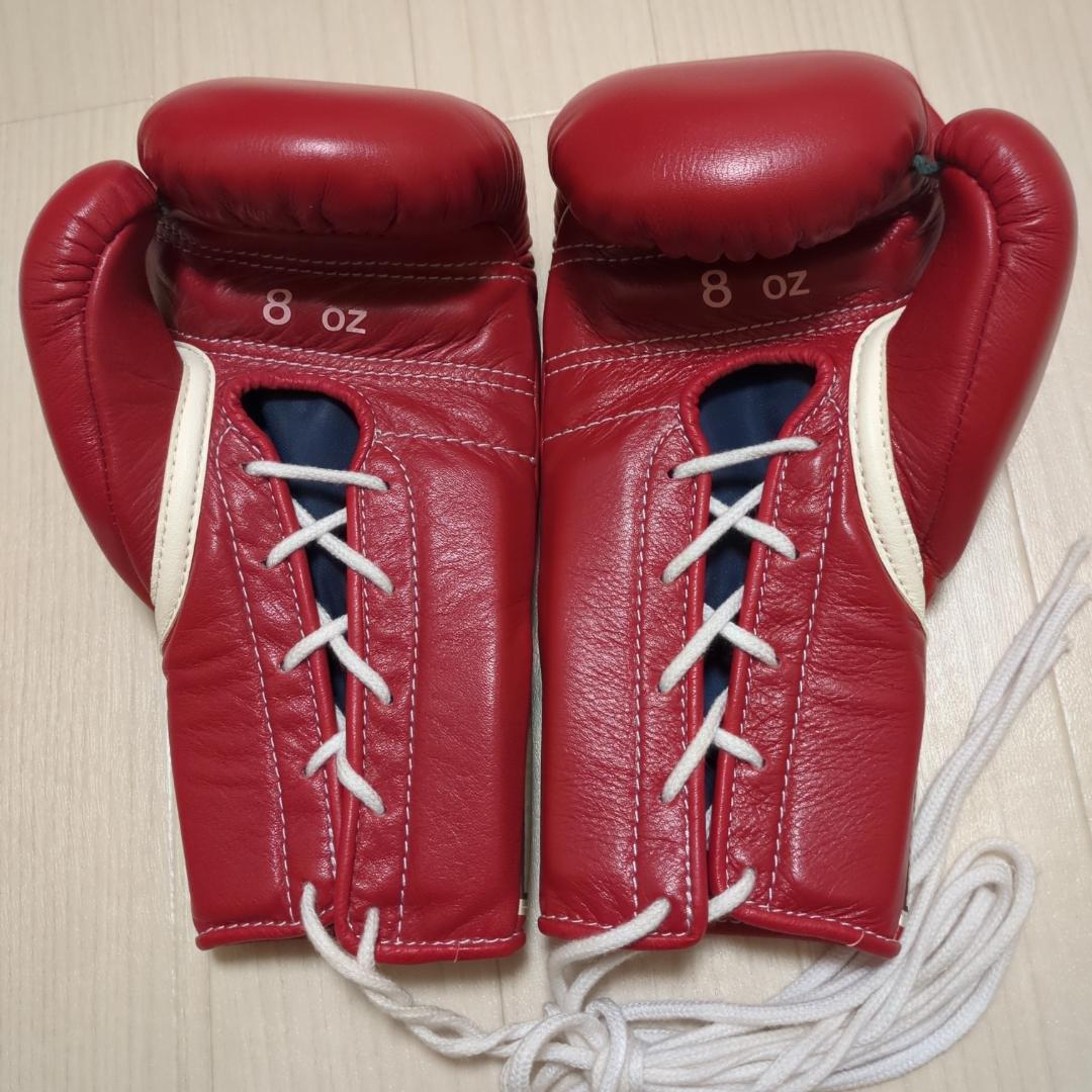 レア 旧ロゴ Winning ボクシンググローブ 8oz 赤 ウイニング 旧ロゴ