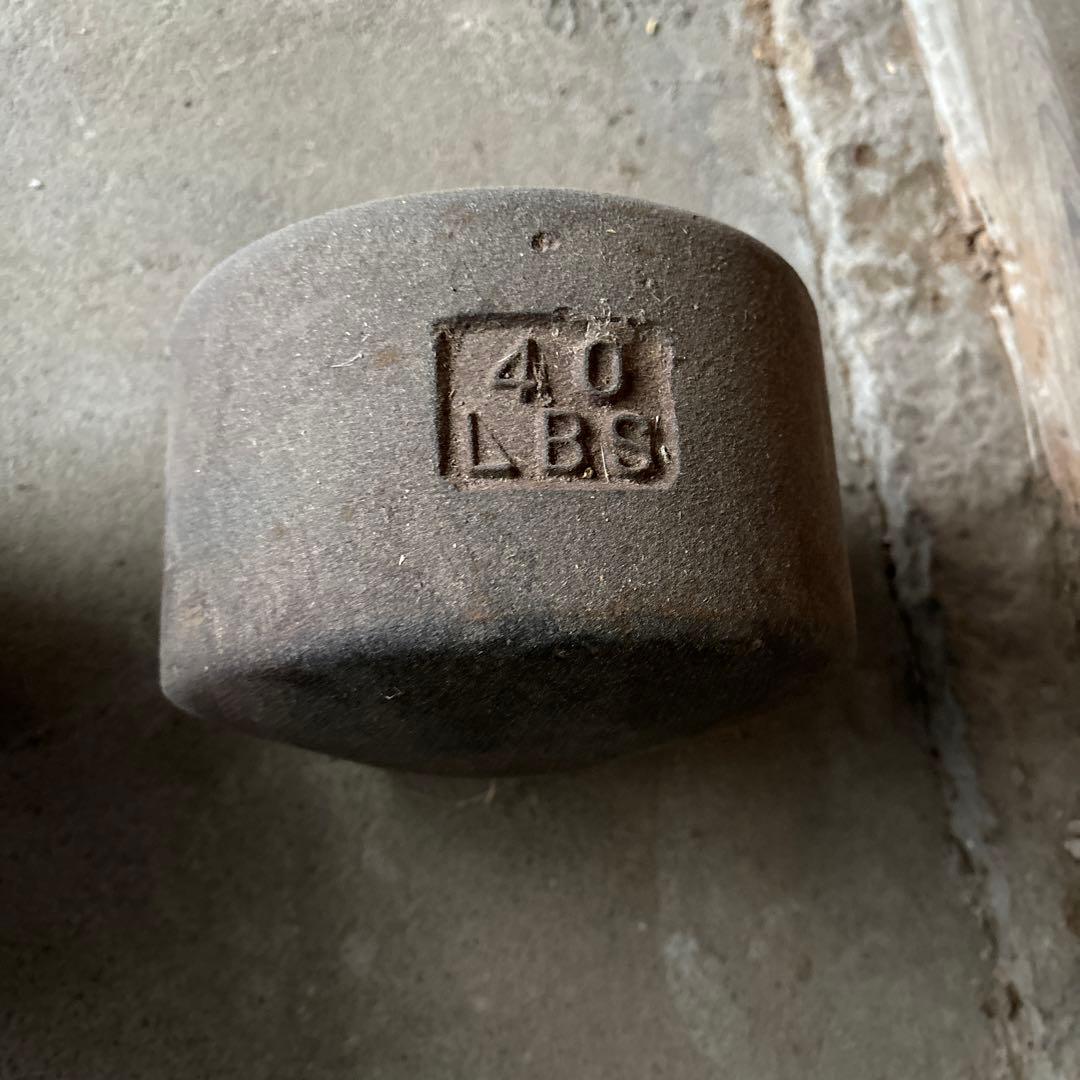 ブロックウエイト 40LBS - メルカリ