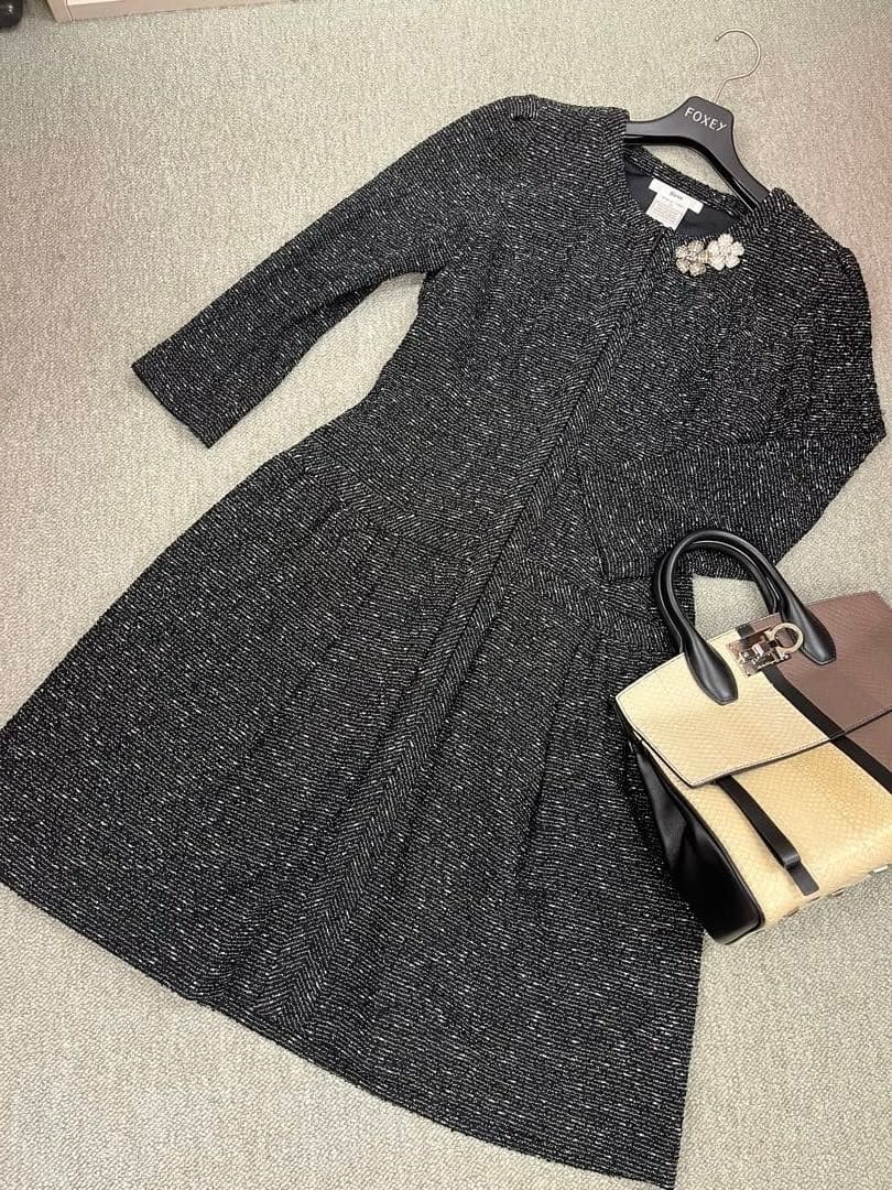 《美品》☆Rene☆ツイードワンピース　38