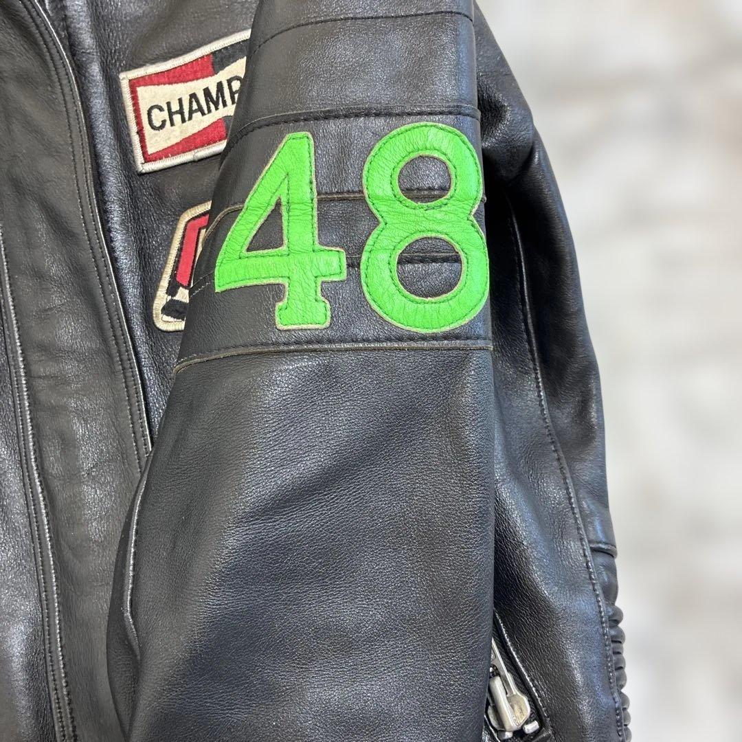 Vanson ライダースジャケット TCジャケット サイズ36 ワッペン
