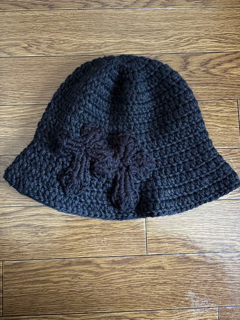 Y.A.R.N. クロスモチーフニットハット 美品 - メルカリ