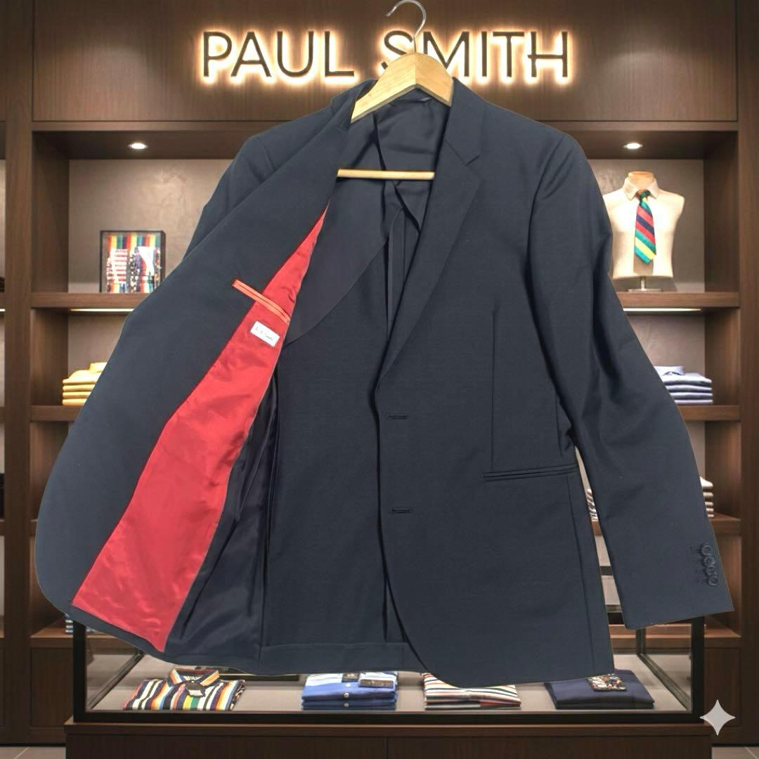 ポールスミス PAUL SMITH ブラック テーラードジャケット タイト