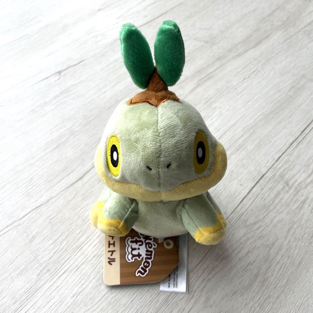 Pokemon Center ポケモンfit ナエトル ぬいぐるみ タグ付き - メルカリ