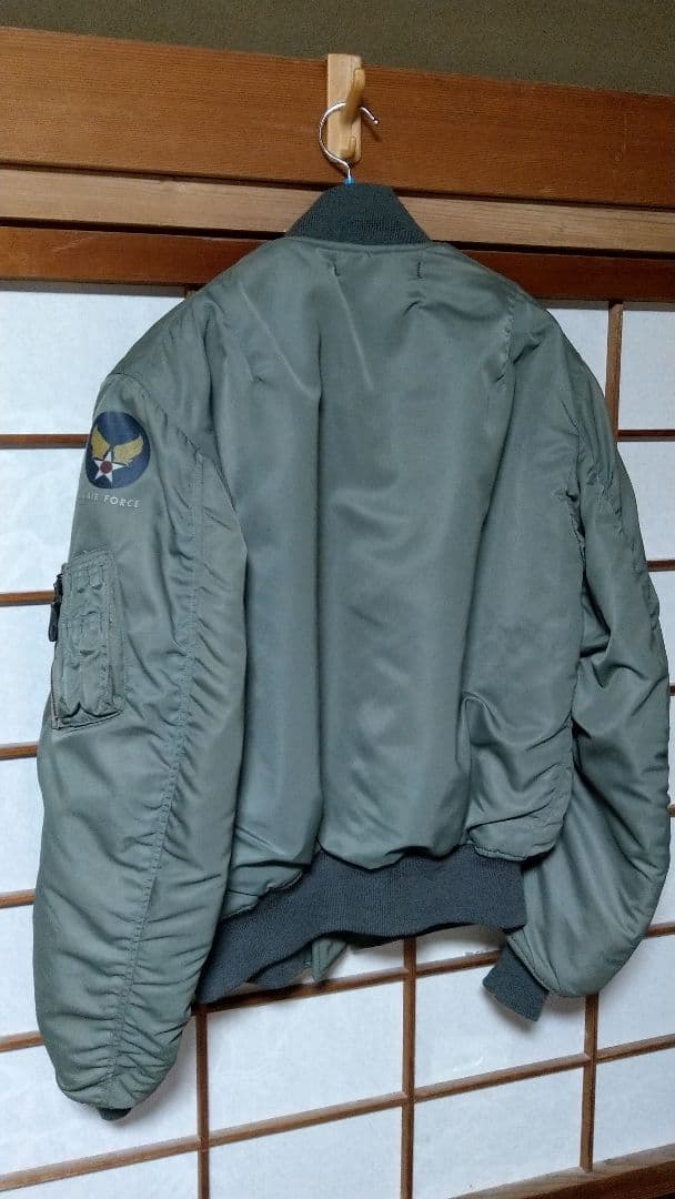 旧 リアルマッコイズ 実名復刻 ローレンスポーツ MA-1 XL - メルカリ