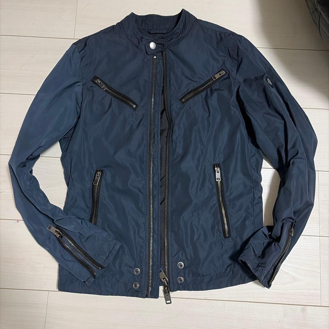 DIESEL ナイロンジャケット ギミックジップ シングルライダース y2k