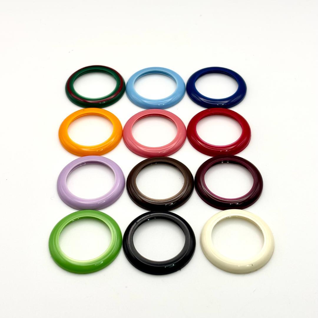 グッチ GUCCI チェンジベゼル用 部品 12点セット 11/12.2 美品 GUCCI（グッチ） 11/12 チェンジベゼル GPブレス ベゼル6色 レディース