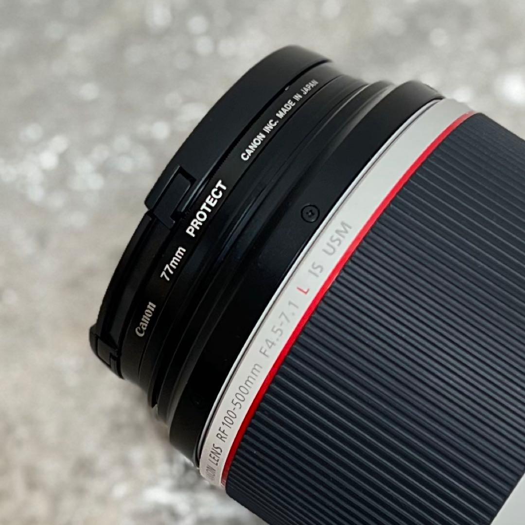 ほぼ新品 CANON RF100-500mm F4.5-7.1 L IS USM
