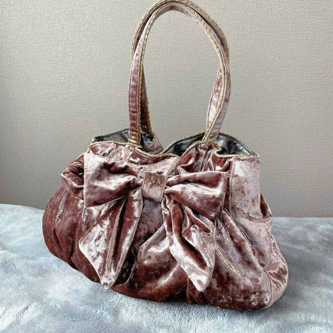 y2k 平成ギャル 海外ギャル フェアリーグランジ リボン ハンドバッグ