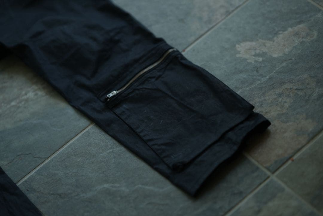 LGB ルグランブルー ジップデザイン パンツ サルエル ブラック - メルカリ