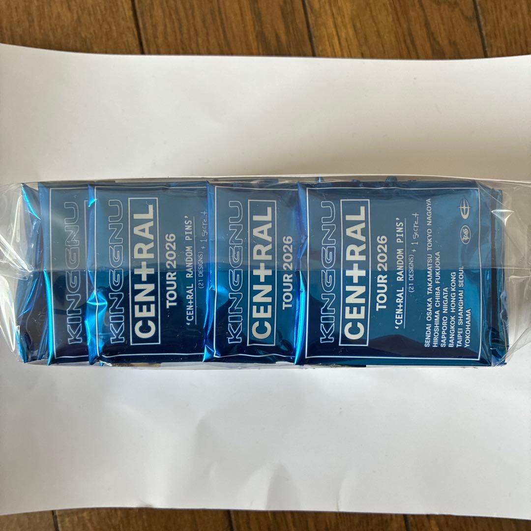 KING GNU CEN+RAL TOUR 2026 ピンバッジセット - メルカリ