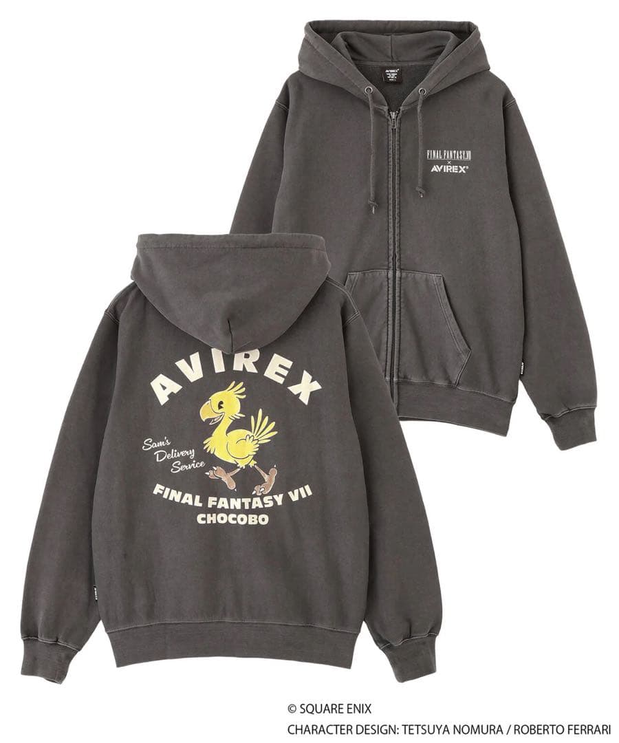AVIREX × FINAL FANTASY VII チョコボパーカーLサイズ - メルカリ