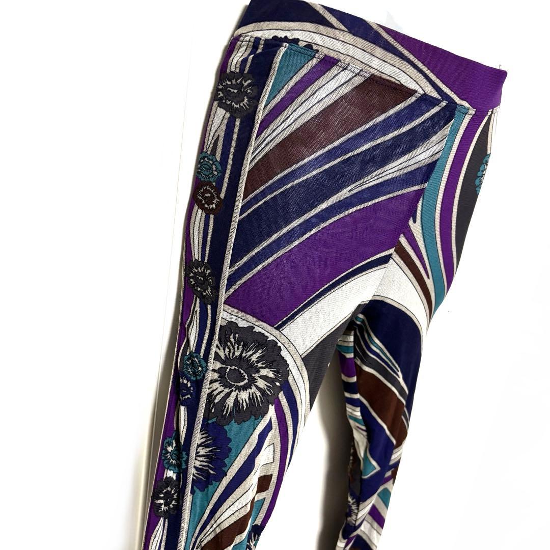 JeanPaul GAULTIER SOLEIL レギンス パンツ パワーネット - メルカリ