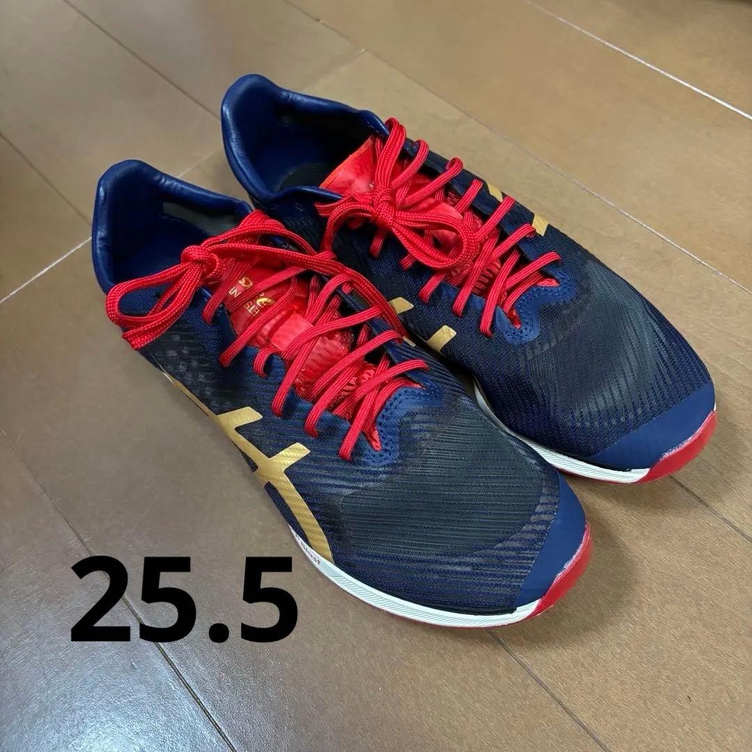 ASICS ジェットスプリント3 25.5 ASICS（アシックス） アシックス/短距離用陸上スパイク/ジェット