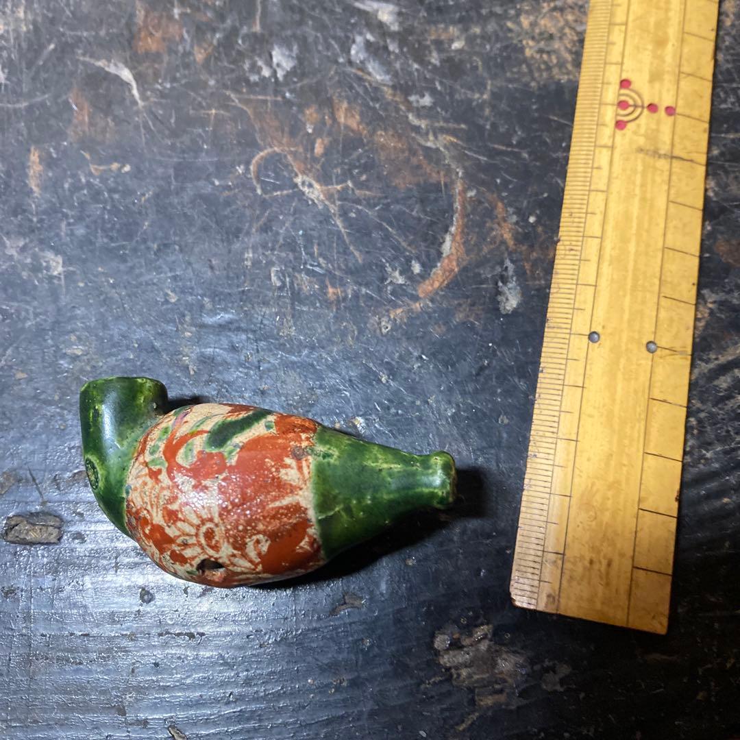 古清水焼 珍品キセル型根付 - メルカリ