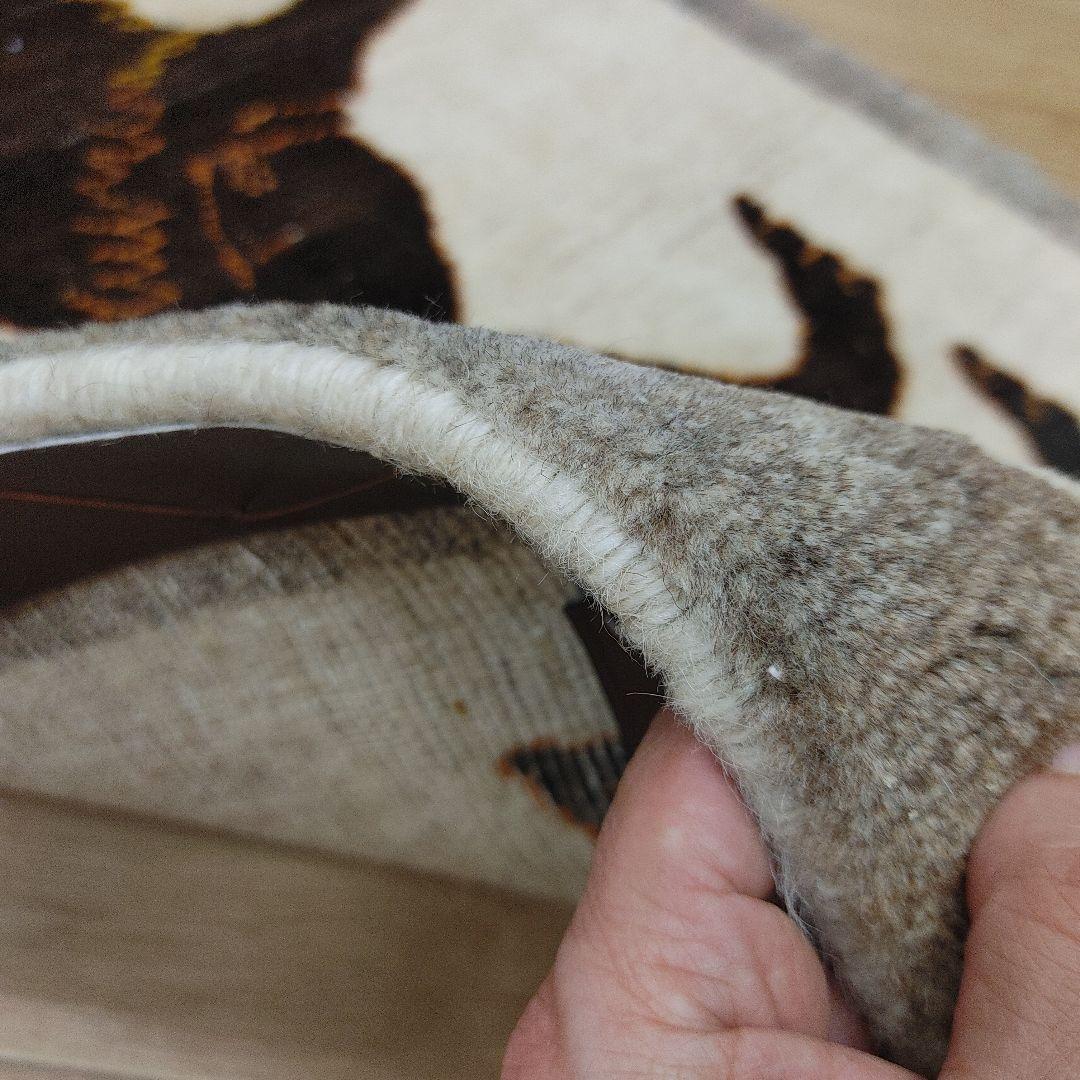 ペルシャ絨毯 ギャッベ 新品 92x65 cm ライオン lion gabbe