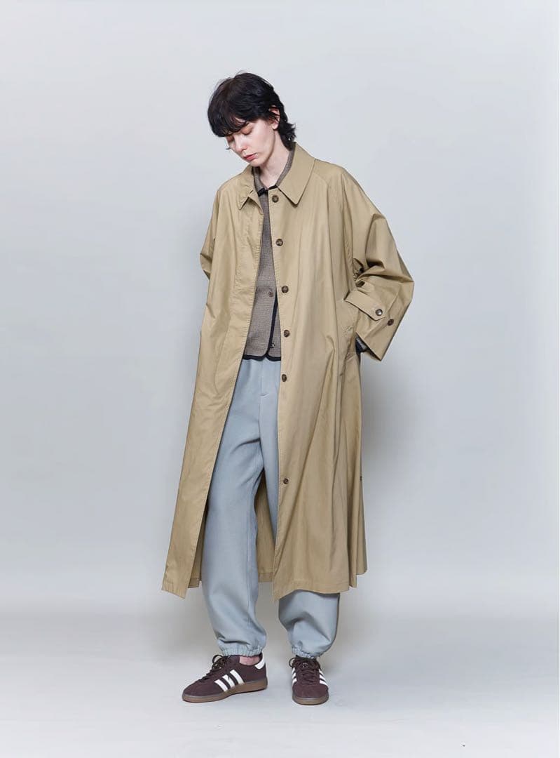 ROKU 6 別注 ADULT ORIENTED ROBES ステンカラーコート 6(ROKU)】＜Adult Oriented Robes × 6(ROKU)＞SOUTIEN COLLAR COAT/コート